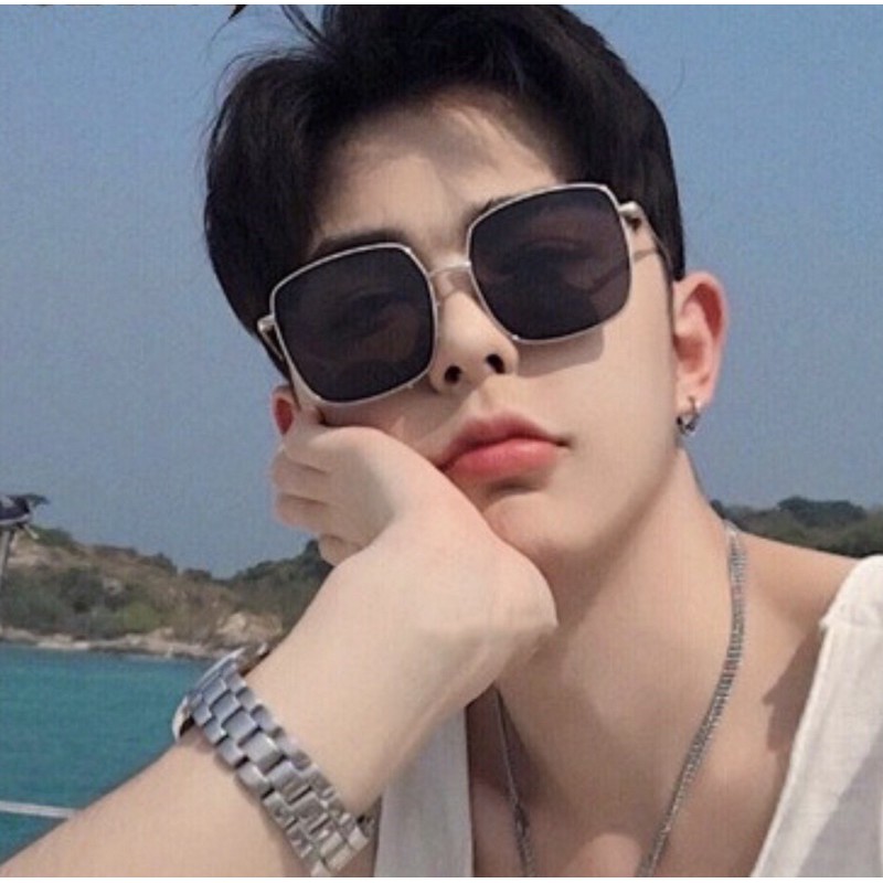 Mắt Kiếng Thời Trang Unisex Gọng Kim Loại Chống Tia UV... Nhiều Màu Để Lựa Chọn!