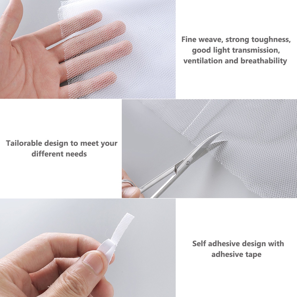 Màn Lưới Dán Cửa Sổ Chống Muỗi