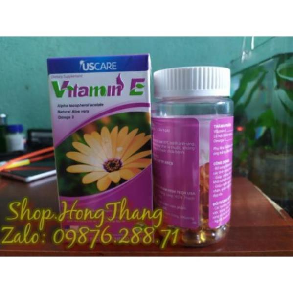 Viên uống vitamin E hoa cúc đẹp da, chống lão hoá, làm mịn và sáng da