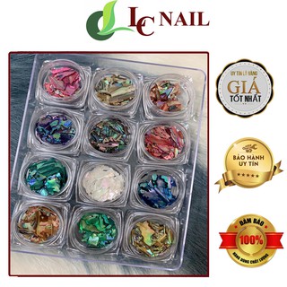 Xà cừ nail , xà cừ vân đá ẩn gel, ẩn bột trang trí móng