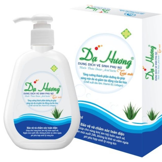 Dung dịch vệ sinhphụ nữ dạ hương vòi 120ml