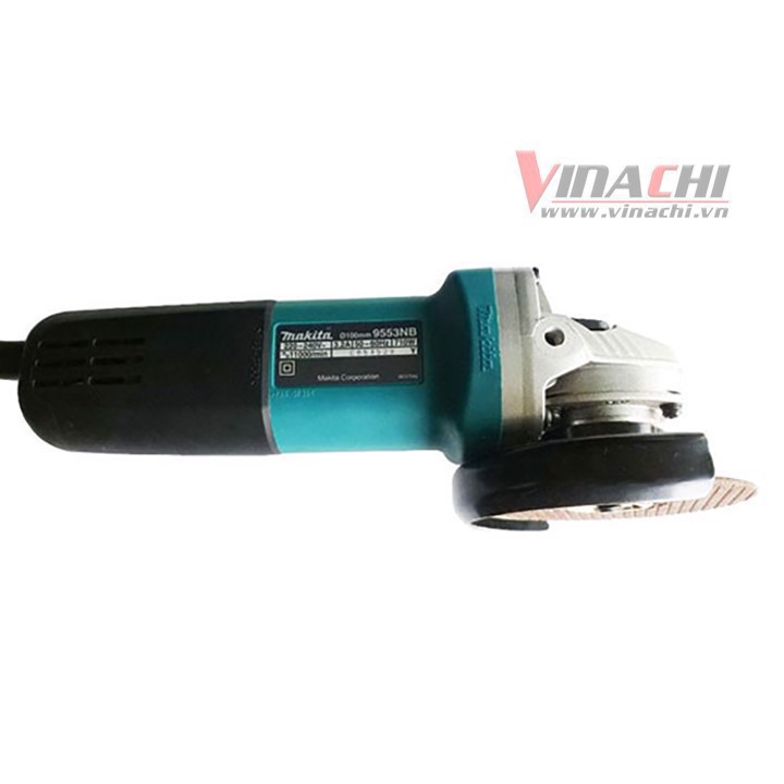 Máy Mài Góc MAKITA 710W  9553NB - Máy Mài Góc Chà Nhám Đánh Bóng Cắt Gach, Bê Tông