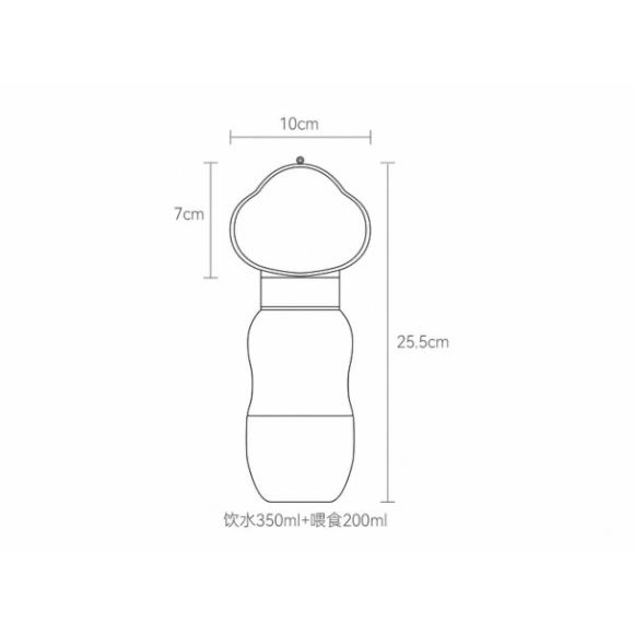 BÌNH NƯỚC DU LỊCH ĐA NĂNG DÀNH CHO CHÓ MÈO