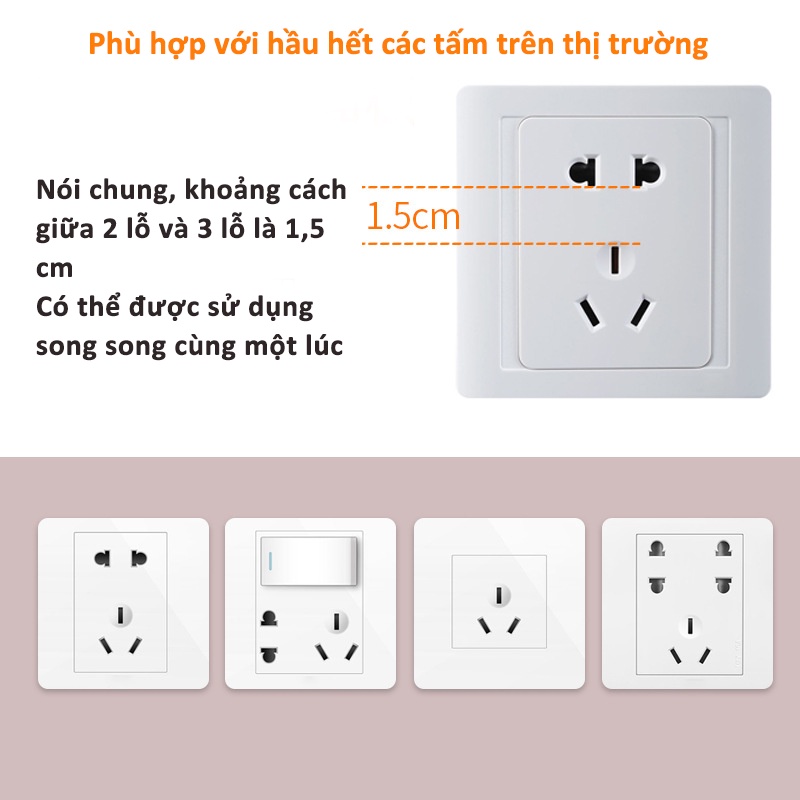 Dải huỳnh quang,10pcs/30pcs,Bộ bảo vệ ổ cắm để ngăn trẻ em bị điện giật Tấm che chống điện giật