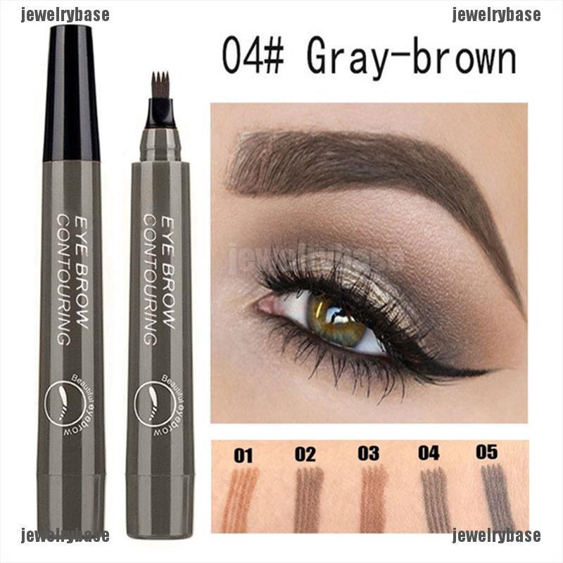 (hàng Mới Về) Bút Kẻ Lông Mày Dạng Lỏng Chống Thấm Nước Thiết Kế Đầu Nĩa Tiện Dụng | BigBuy360 - bigbuy360.vn