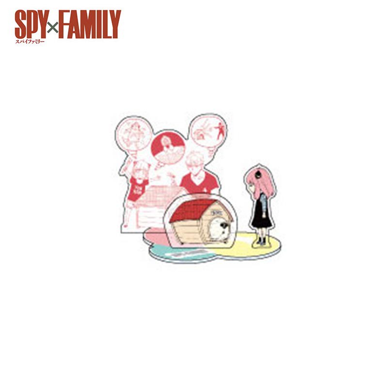 Giá Đỡ Dĩa Hình Nhân Vật Hoạt Hình SPY x FAMILY Trang Trí Nhà Cửa