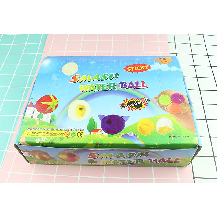 Đồ chơi gudetama - trứng  bóp trút giận trứng biến thái 2 lòng