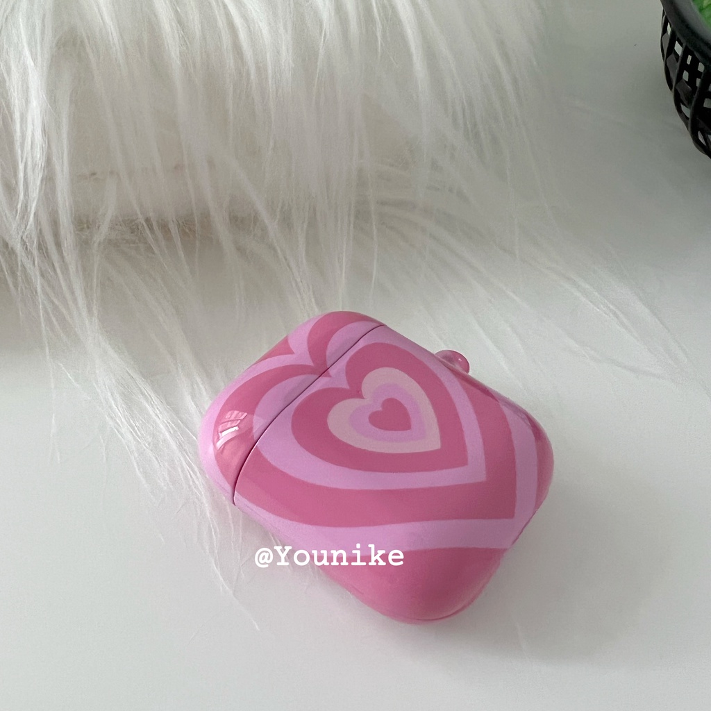 Vỏ Bảo Vệ Hộp Sạc Tai Nghe Bluetooth Không Dây Airpods 2 pro3 Cứng In Hình Cô Gái Tình Yêu Launch