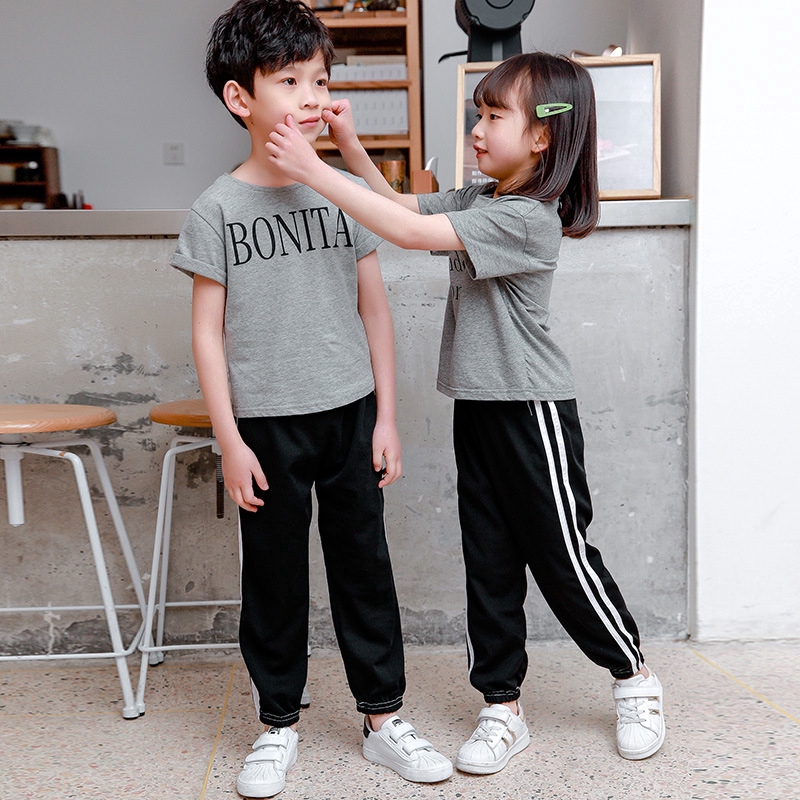 Quần dài kẻ 2 sọc thời trang Hàn cho trẻ