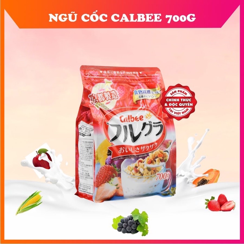 Ngũ cốc Calbee của Nhật - bữa ăn nhanh gọn lành mạnh