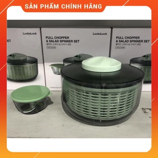 Dụng cụ vắt rau kèm bộ mài lock&lock - cks319grn