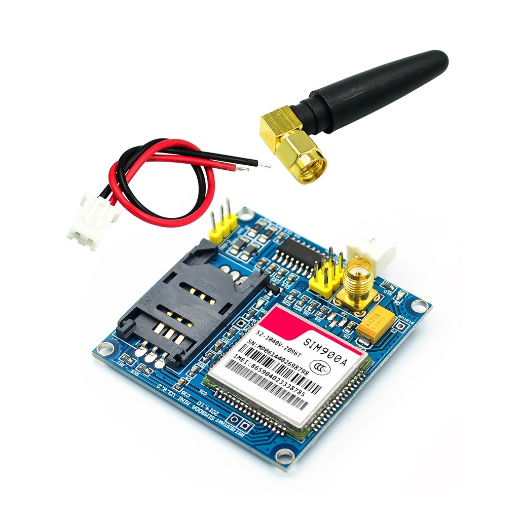 Mới Mô Đun Mở Rộng Ăng Ten Không Dây Sim900A Gsm Gprs