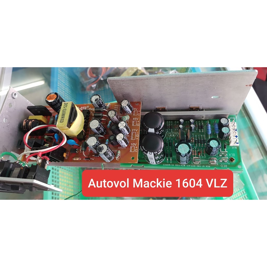 Nguồn Autovol GHS thay thế cho Mixer Mackie 1604