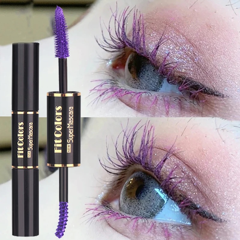 Mascara Hai Đầu Khô Nhanh Chống Nước Chống Nhòe Lâu Trôi 5 Màu Tùy Chọn