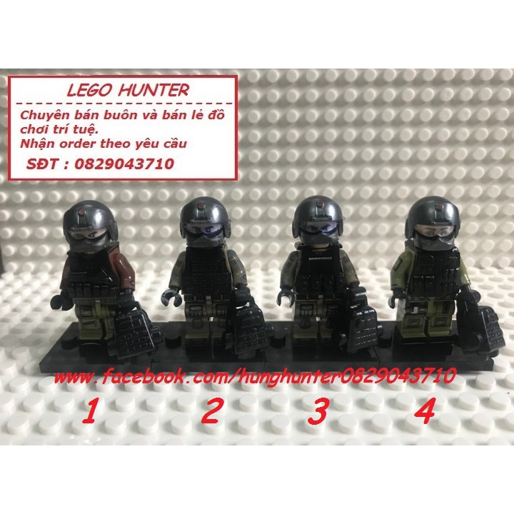 Lego Minifigures Phi công chiến đấu - Pilot