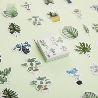 Set 46 Sticker Miếng Dán Trang Trí Nhật Ký