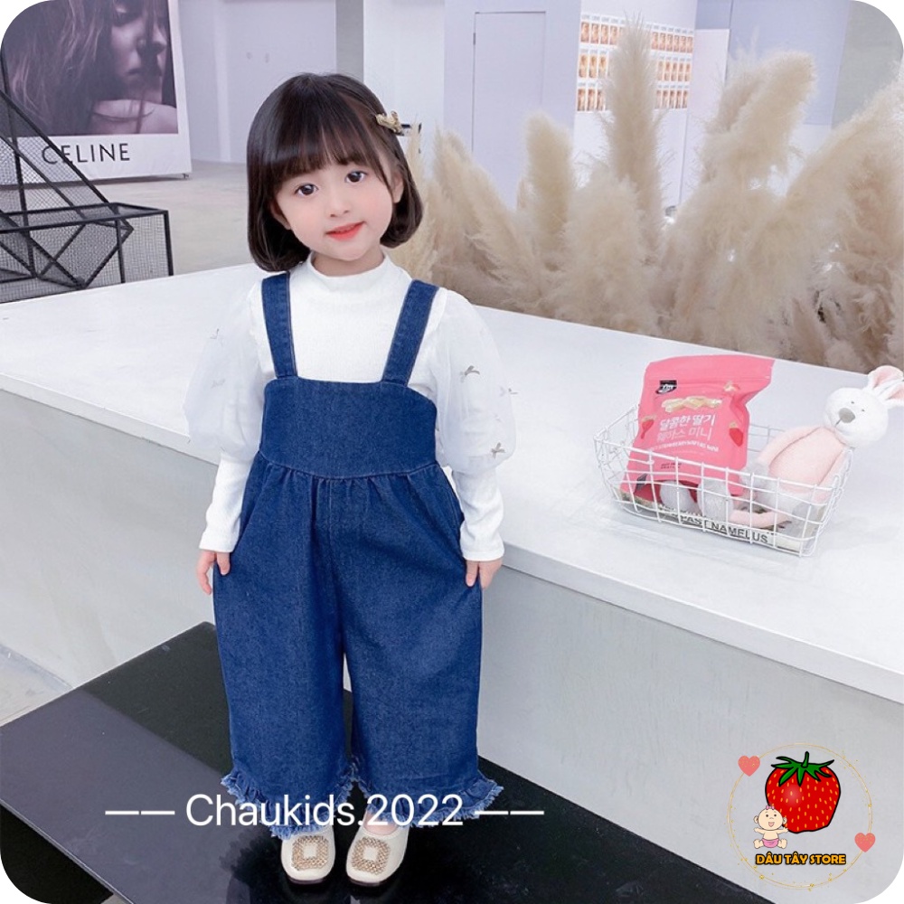 Sét Yếm Jean Trẻ Em Yêm Bò Cho Bé Trai Và Bé Gái Từ 10Kg Đến 21Kg Mặc Đi Chơi Đi Học Thời Trang Trẻ Em