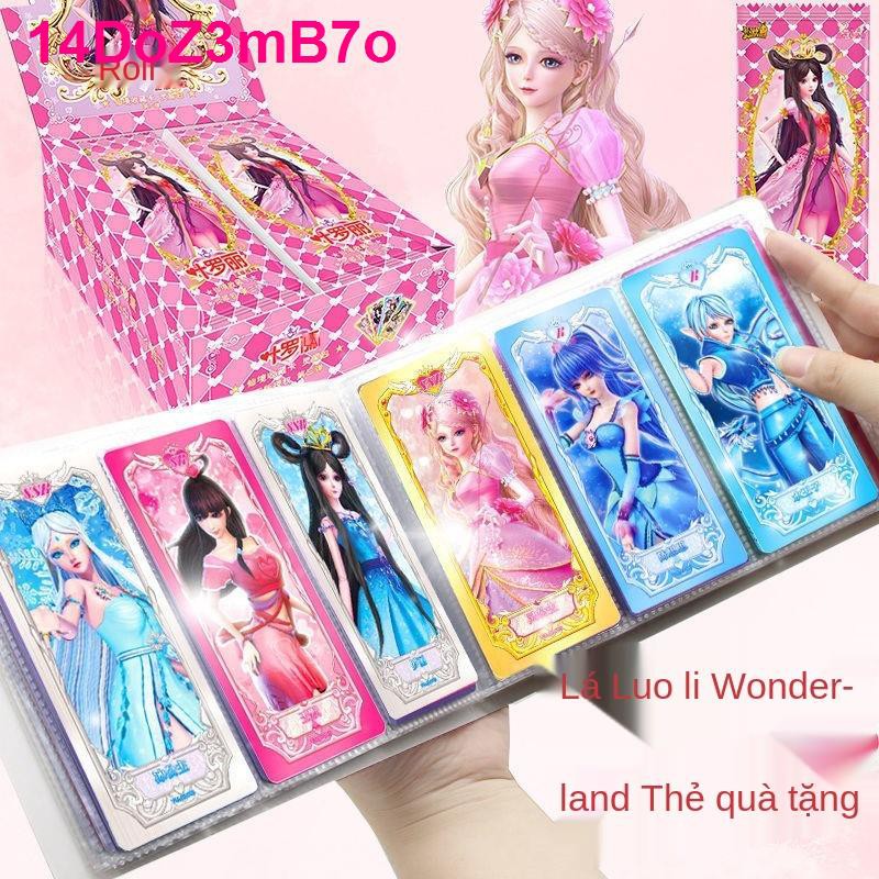 Thẻ Ye Luoli ma thuật Fairy Dream Collection Sách Rhinoceros Pha lê Gói kim cương Cô gái Đồ chơi trẻ em Trọn bộ