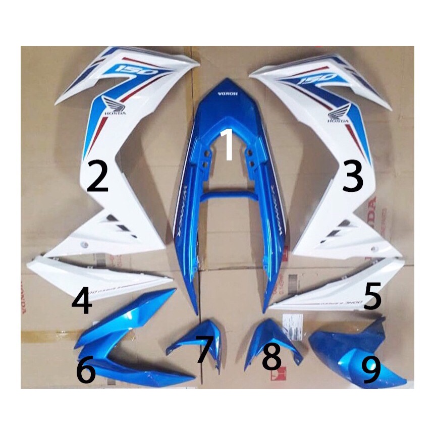 DÀN ÁO V1 XANH 2018 ZIN CHÍNH HÃNG HONDA