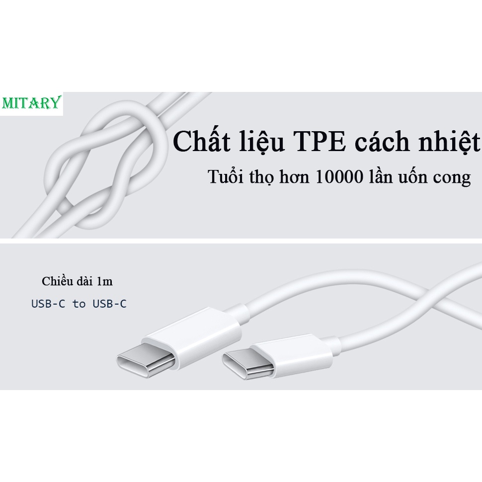 Cáp Sạc Nhanh PD 60W,  Truyền Dữ Liệu Tốc Độ Cao Cho Điện Thoại Máy Tính Bảng