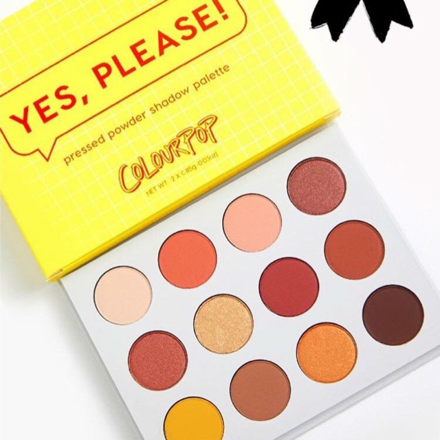 Bảng mắt Yes, please! Colourpop