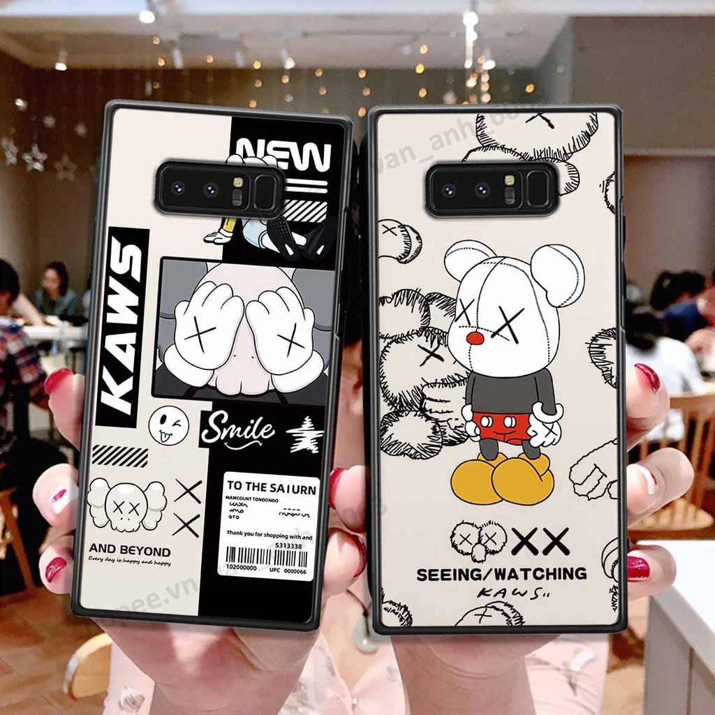 Ốp Samsung Note 8 be@r brick mars thời trang, ốp lưng điện thoại viền dẻo siêu chất