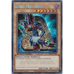 Thẻ bài Yugioh - TCG - Dark Magician / SBCB-EN001'