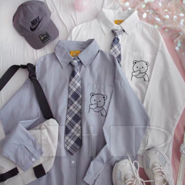 Sơmi gấu (không cavat) THO876