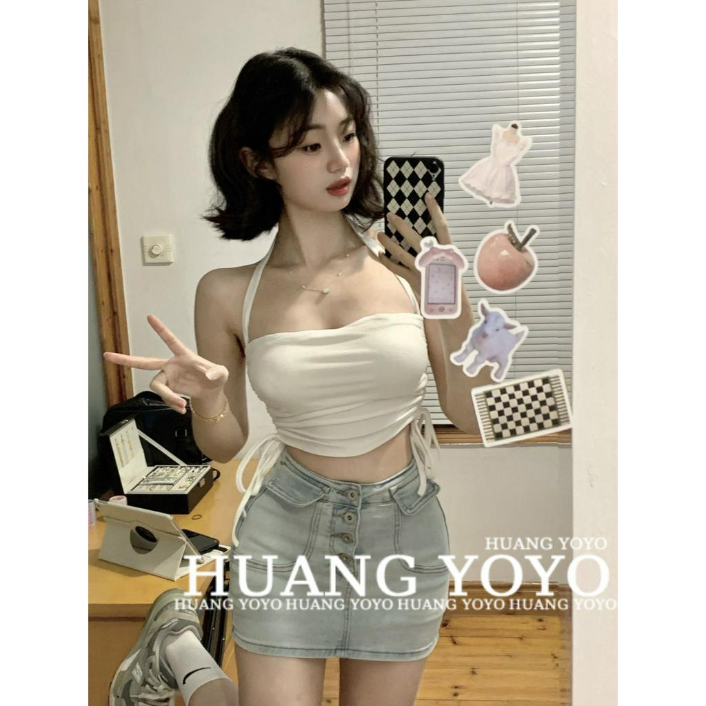 Chân váy jean Mini Lưng Cao Dáng Ôm Phong Cách Mỹ Thời Trang Mùa Hè Hàng Mới 2023