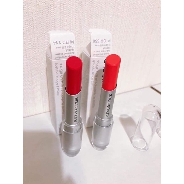 [Chính hãng, đủ bill] SON LÌ SHU UEMURA ROUGE UNLIMITED SUPREME MATTE SALE 50%