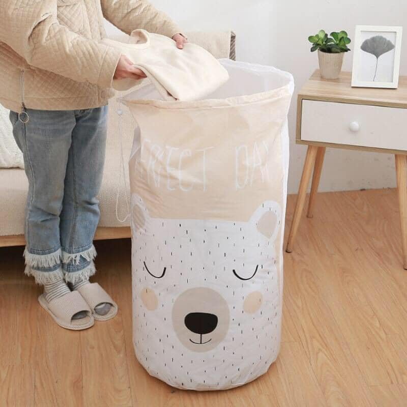 ĐƯỢC CHỌN MÀU  Túi đựng Chăn Màn Quần áo 75 Lít Washday - Giỏ Đựng Đồ Vải Siêu Lớn Xếp Gọn