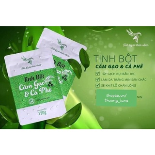Cám gạo cafe handmade ( tẩy tế bào chết body, giảm mụn lưng)