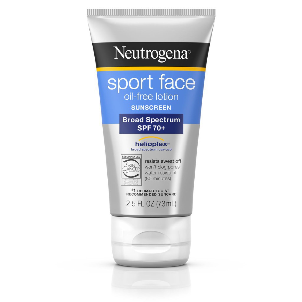 Kem Chống Nắng Neutrogena Sport Face Oil-Free Lotion SPF 70+