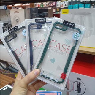 Iphone 7 plus/ 8 plus _ ốp lưng likgus chống sốc viền màu