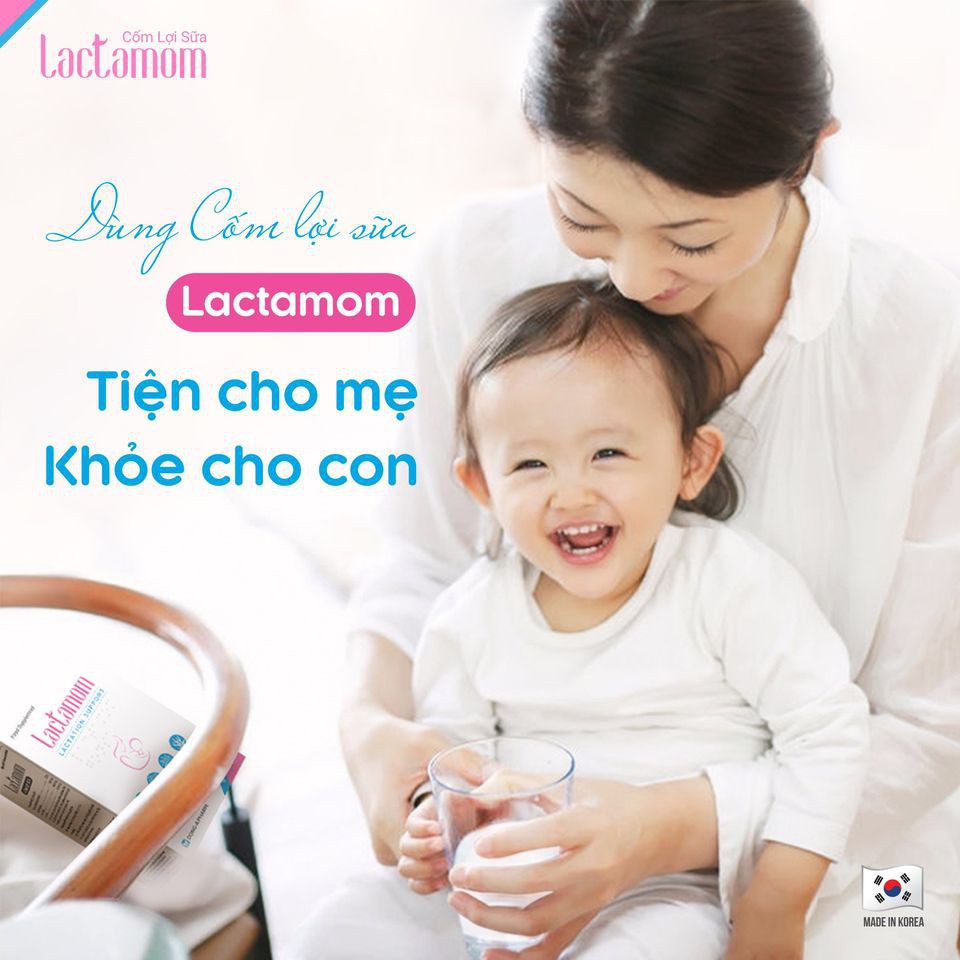 Cốm lợi sữa Lactamom hỗ trợ lợi sữa, tăng tiết sữa CN37