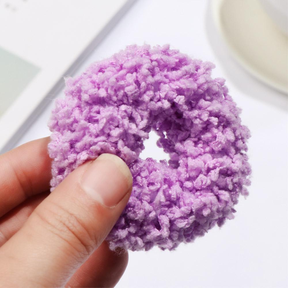 Dây Buộc Tóc Màu Dạ Quang Đơn Giản Cho Nữ