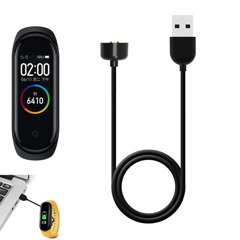 ] 100% Chính Hãng Cho Xiaomi Mi Band 5/6/7 Dây Đeo Thông Minh NFC Từ Cáp Sạc USB @ Iwanna
