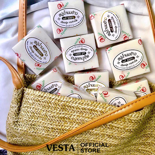 Xà Phòng Cám Gạo 🌾𝑭𝒓𝒆𝒆𝒔𝒉𝒊𝒑🌾 Xà Bông Trắng Da Thái Lan | BigBuy360 - bigbuy360.vn