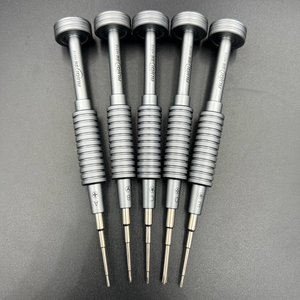 Bộ tô vít RuiQi 5 cây (3,4,5,6 cạnh và 2 tầng)