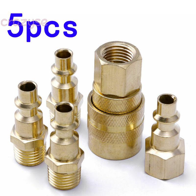 Set 5 Đầu Nối 1 / 4 Npt Cho Máy Nén Khí