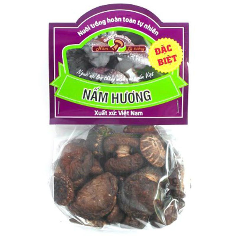 Nấm hương khô Việt Nam gói 50g