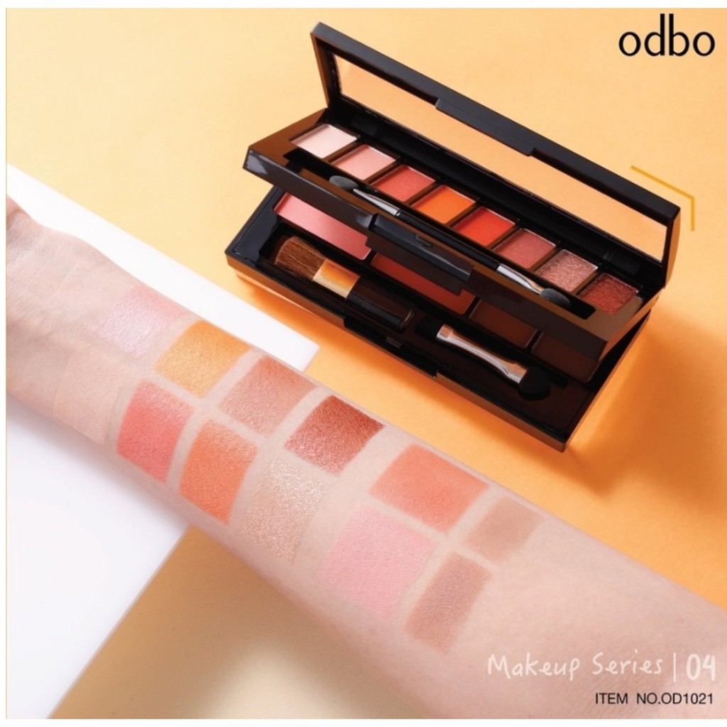 Phấn mắt Odbo 2 tầng Makeup OD1021