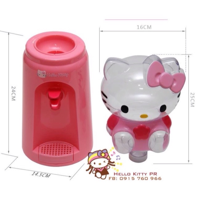 (Tặng quà) Bình nước Hello Kitty 2 lít