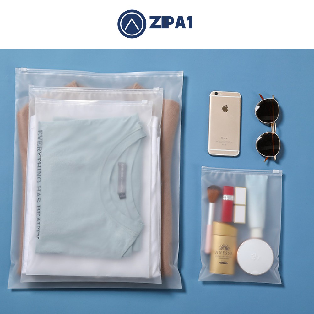 10 Túi zip lụa kéo [KHÔNG LỖ THÔNG KHÍ] dày hơn - Túi zipper Zip A1 - A1018