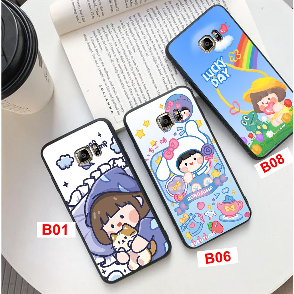 ỐP ĐIỆN THOẠI SAMSUNG NOTE 5 IN HÌNH 3 CÔ GÁI XINH CUTE SIÊU ĐẸP GIÁ RẺ