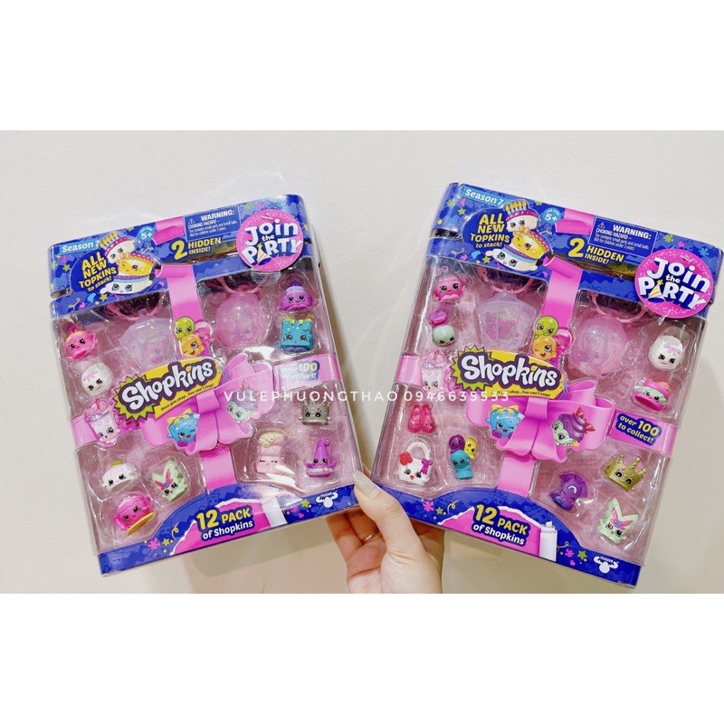 Bữa Tiệc Shopkins fullbox chính hãng