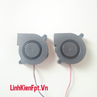 Quạt Tản Nhiệt 12V Ly Tâm , Quạt Sên Siêu Yên Tĩnh