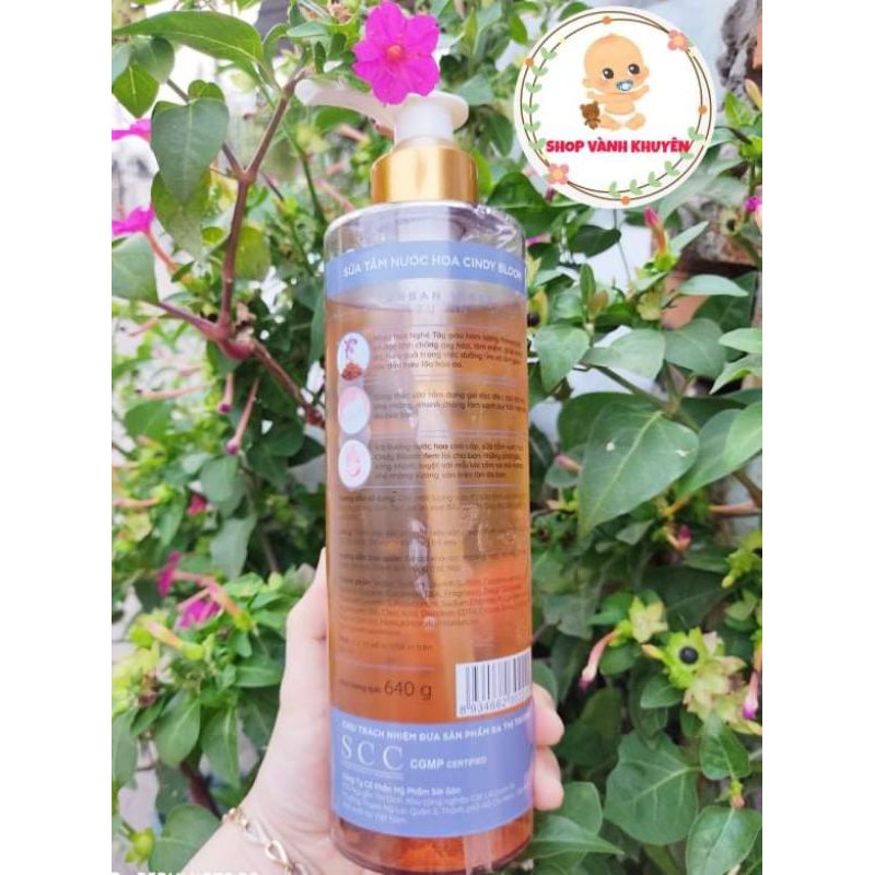 Sữa Tắm Nước Hoa Cindy Bloom 640g 1 chai