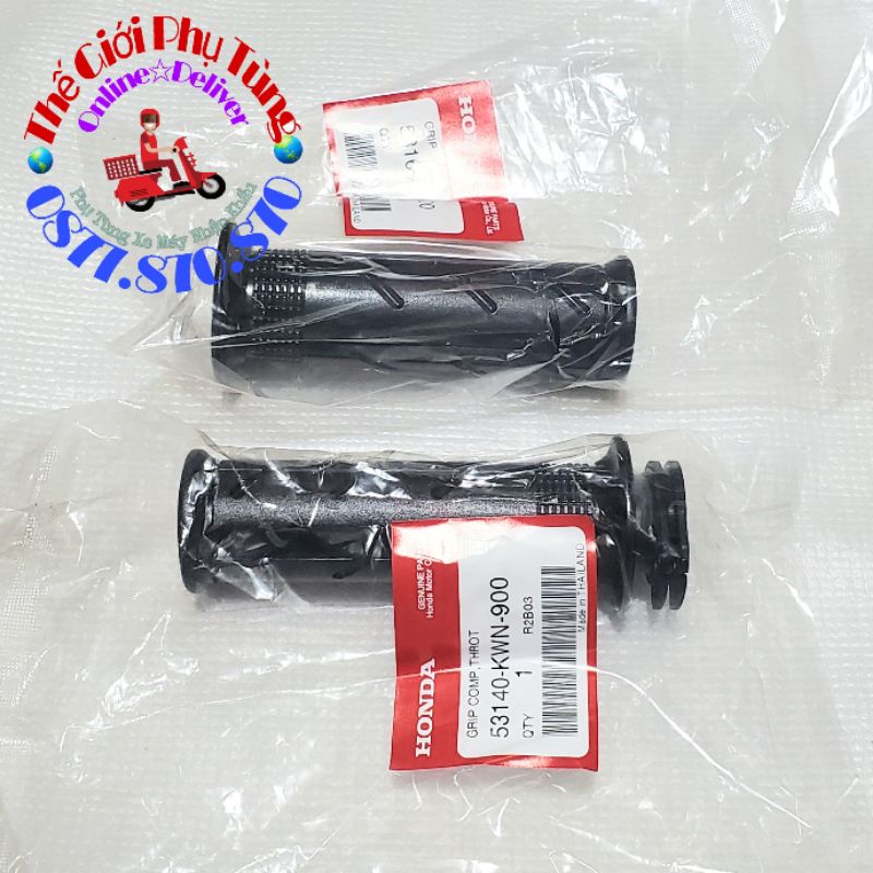 Cặp bao tay PCX đời đầu 2010 - PCX Thái zin Honda Thái Lan - 53166-KWN-900/ 53140-KWN-900