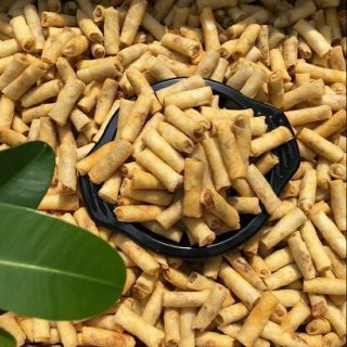 Chả giò mini tôm giòn rụm ăn liền